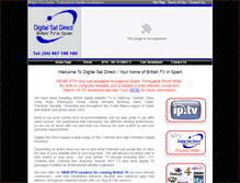 Tablet Screenshot of digitalsatdirect.com